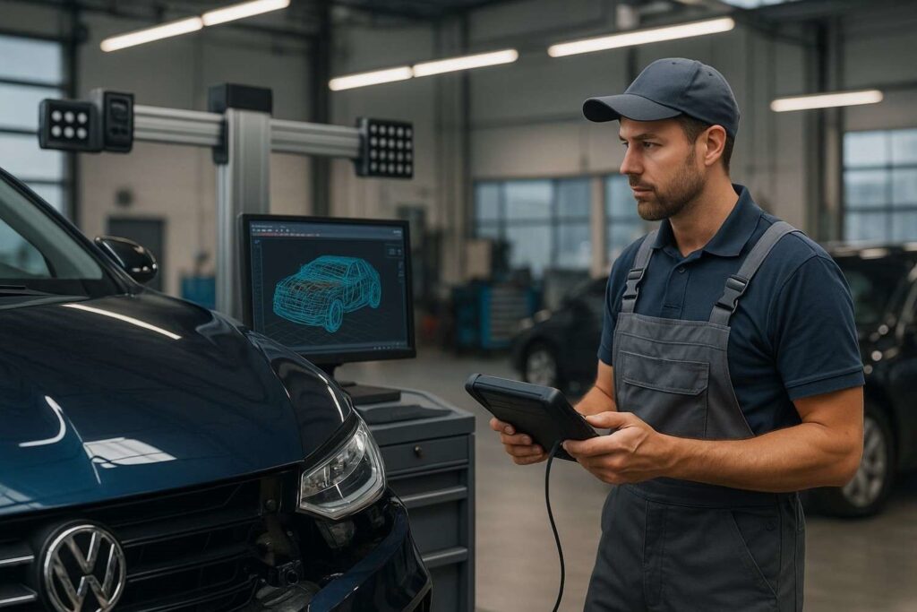 El Papel de la Tecnología en las Reparaciones de Colisiones Modernas