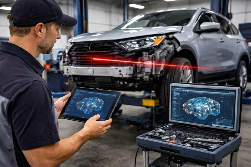 El Rol de la Tecnología en las Reparaciones Modernas por Colisión
