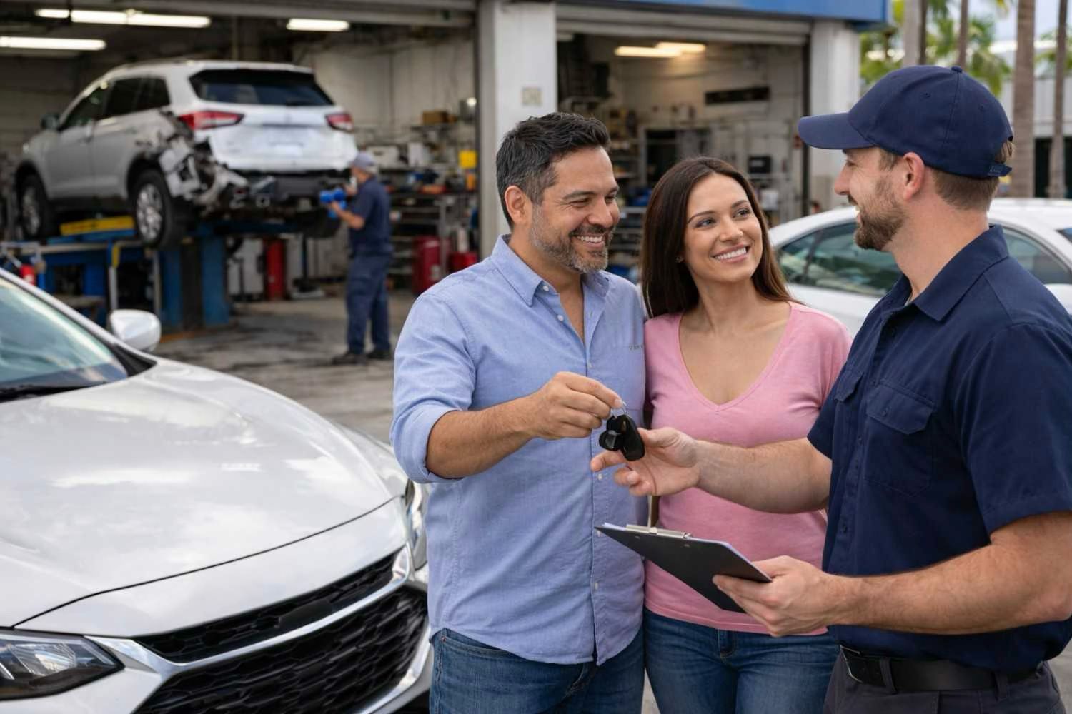 Ayuda con Autos de Alquiler Mientras tu Vehículo Está en Reparación