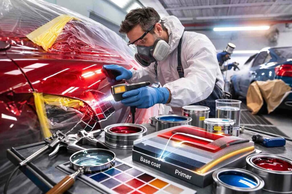 The Science Behind Auto Body Paint Finishes