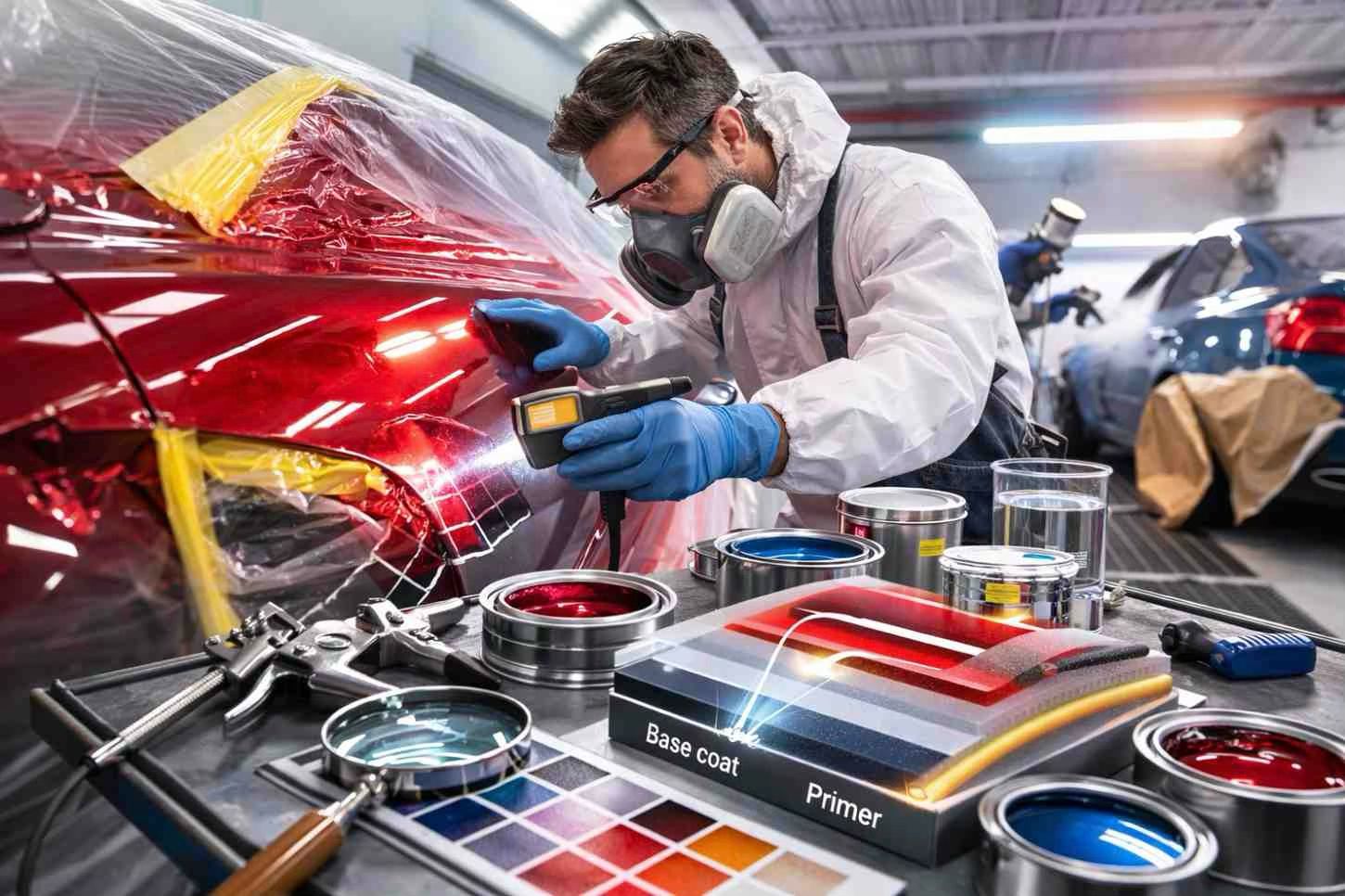 The Science Behind Auto Body Paint Finishes