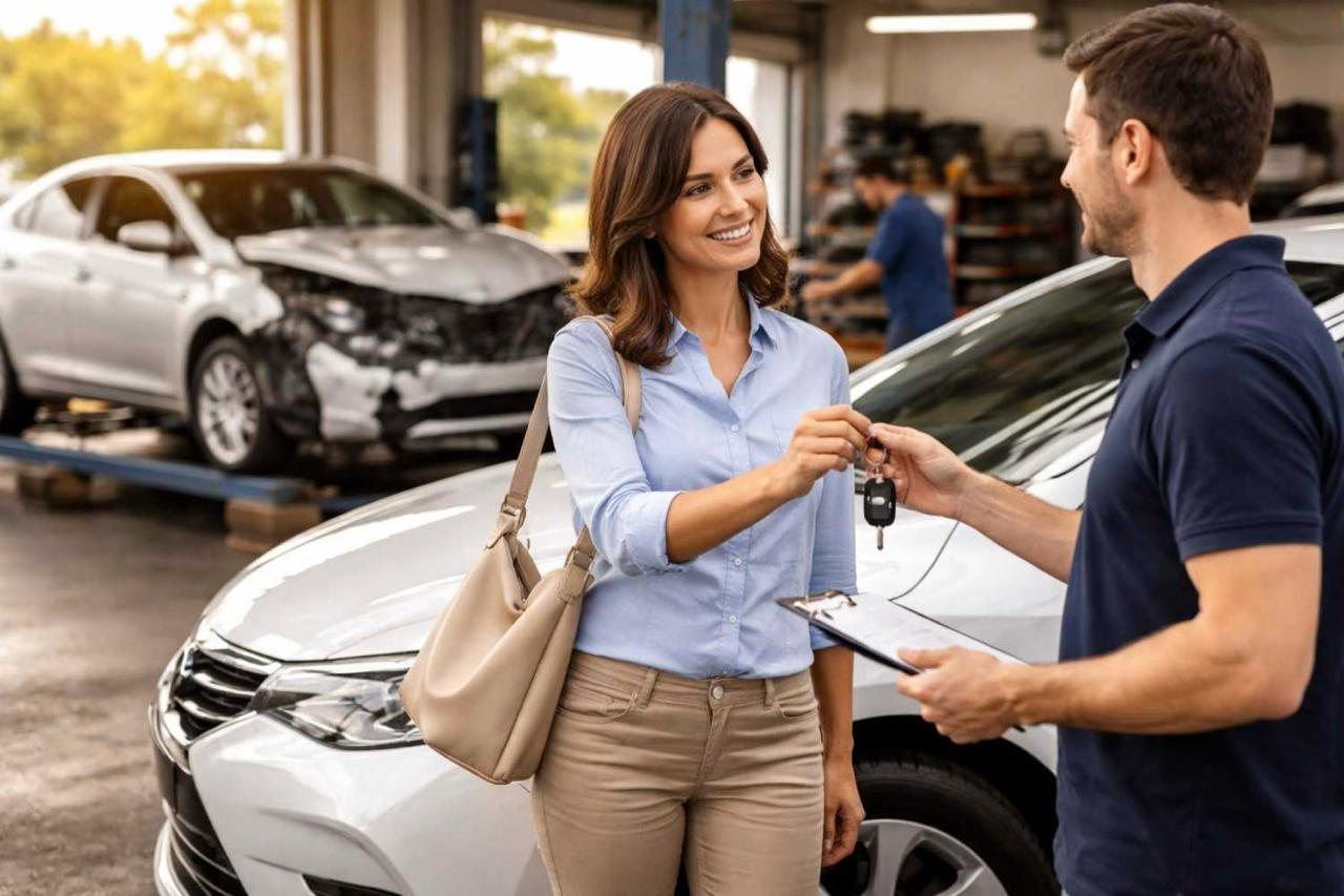 Ayuda de Alquiler de Coches Mientras tu Vehiculo esta en Reparacion