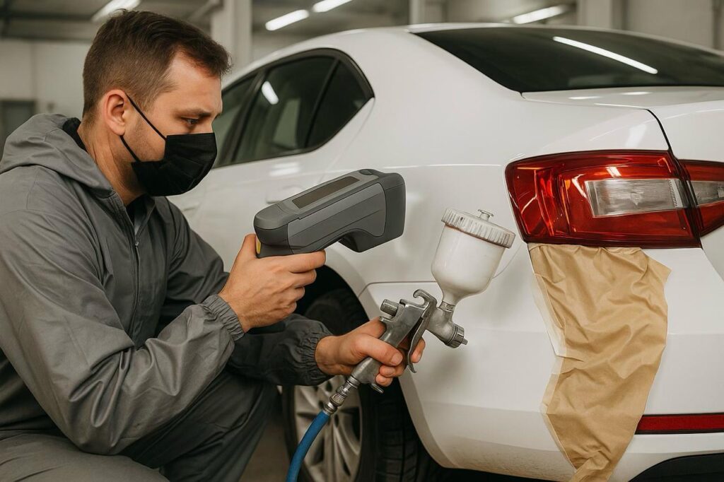 How Paint Matching Works in Modern Auto Body Shops