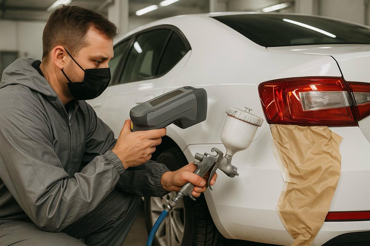 How Paint Matching Works in Modern Auto Body Shops