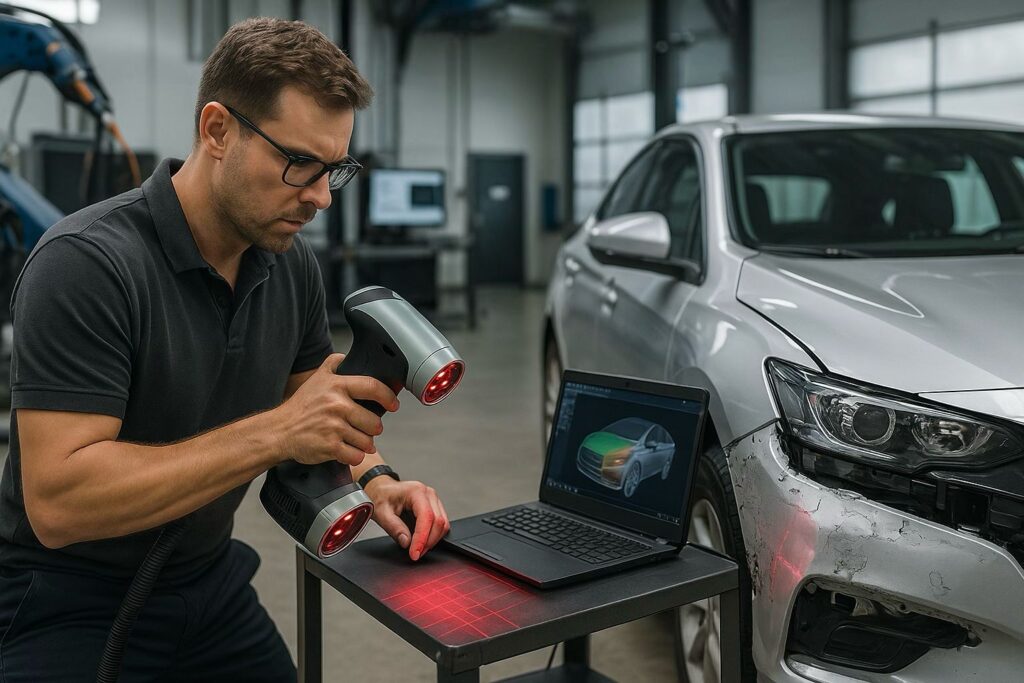 El Papel de la Tecnología en las Reparaciones Modernas por Colisión